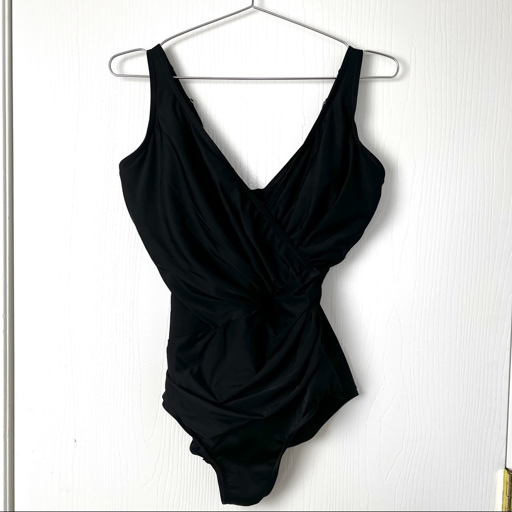 New Miraclesuit Oceanus Solid One-Piece Swimsuit - image 3